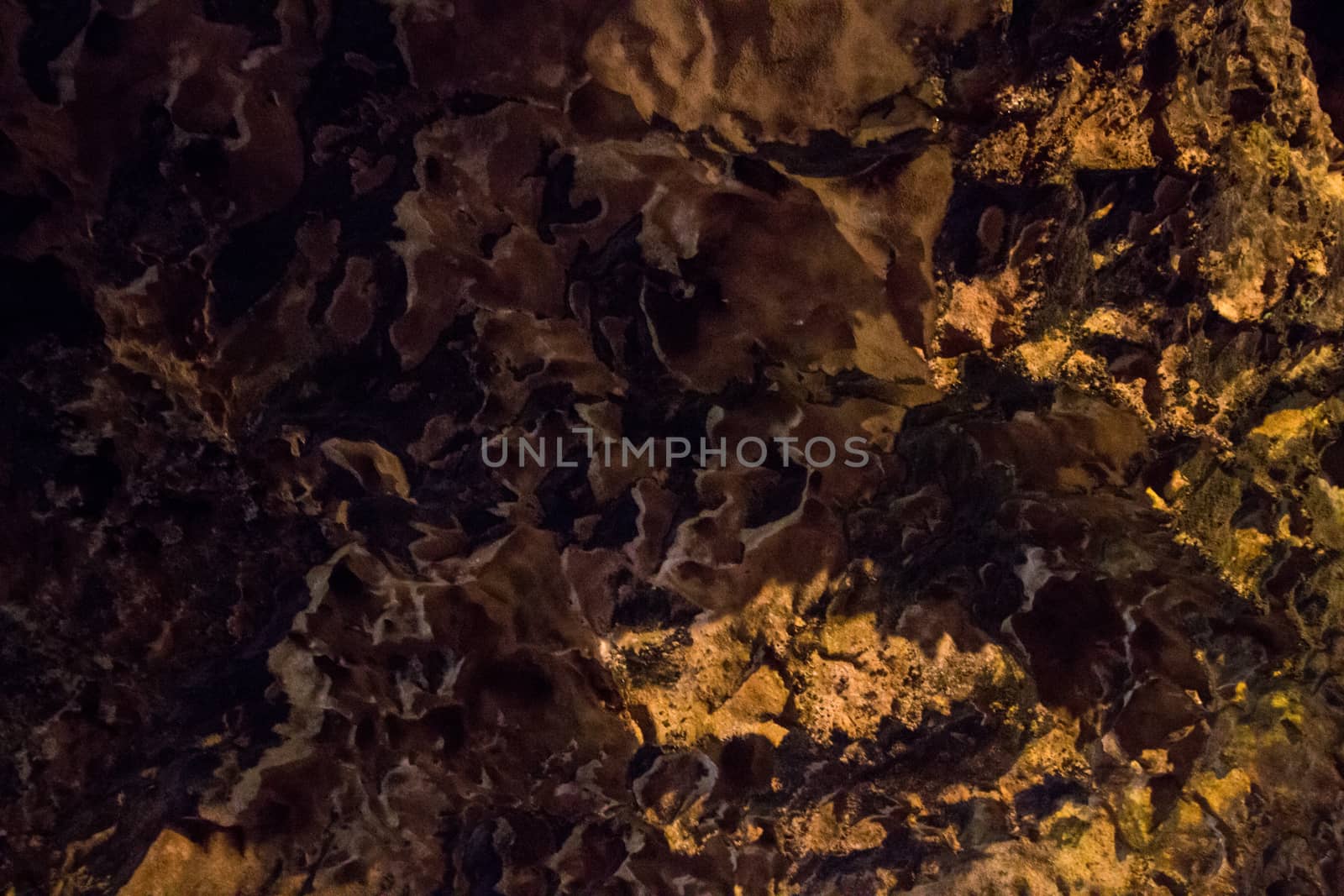 Volcanic Caves of Sao Vicente, located in Madeira island, Portugal.