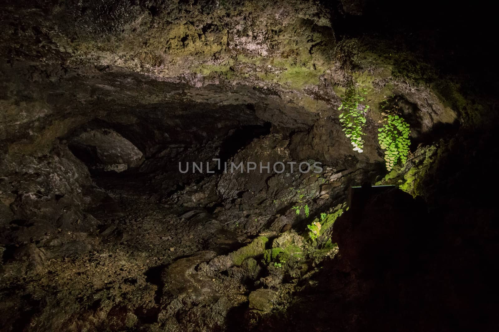 Volcanic Caves of Sao Vicente, located in Madeira island, Portugal.