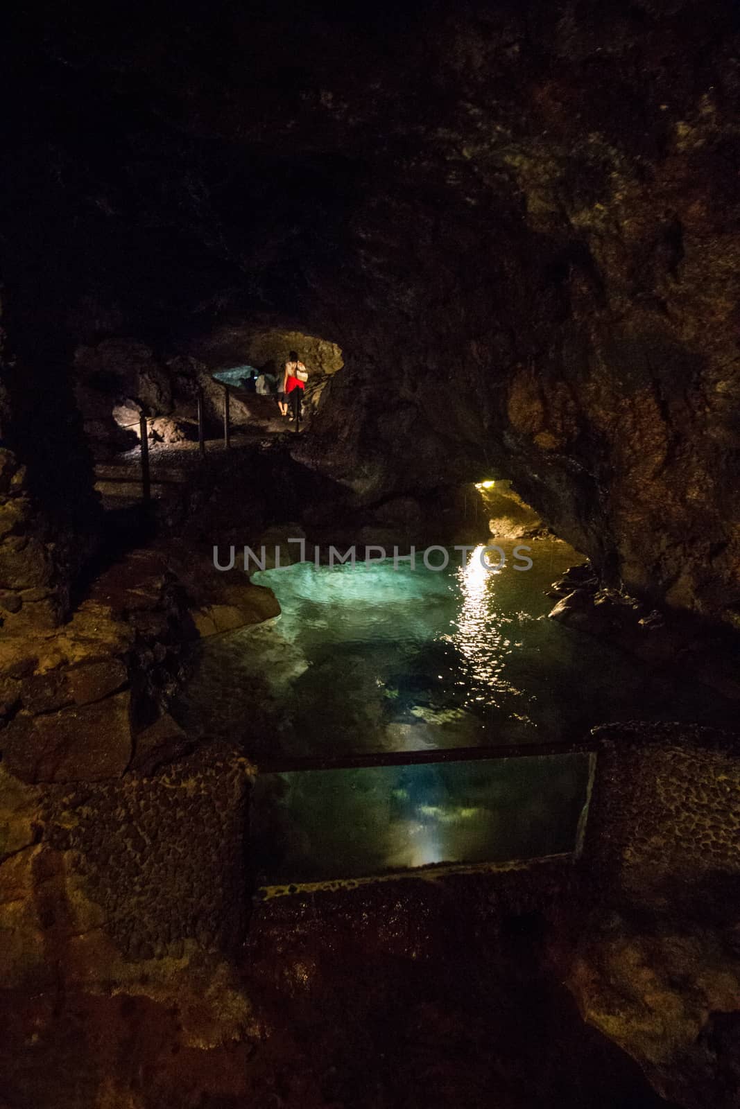 Volcanic Caves of Sao Vicente, located in Madeira island, Portugal.