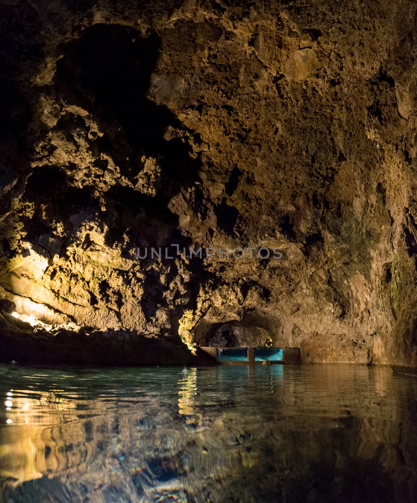 Volcanic Caves of Sao Vicente, located in Madeira island, Portugal.