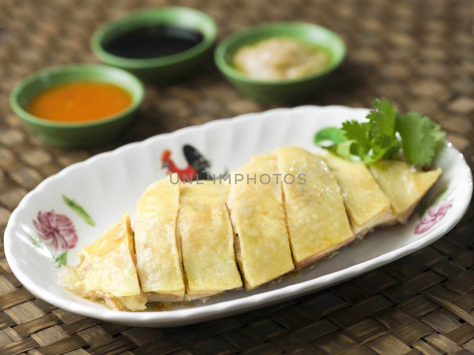 rustic hainan chicken by zkruger