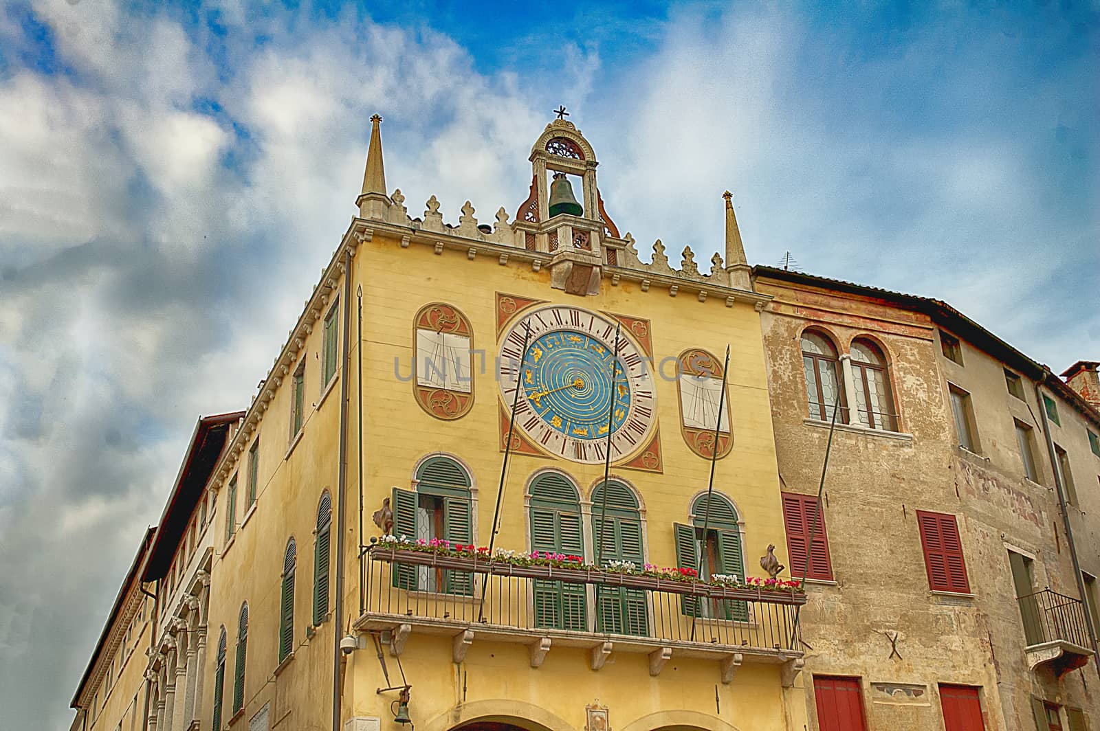 a town hall of Bassano del Grappa