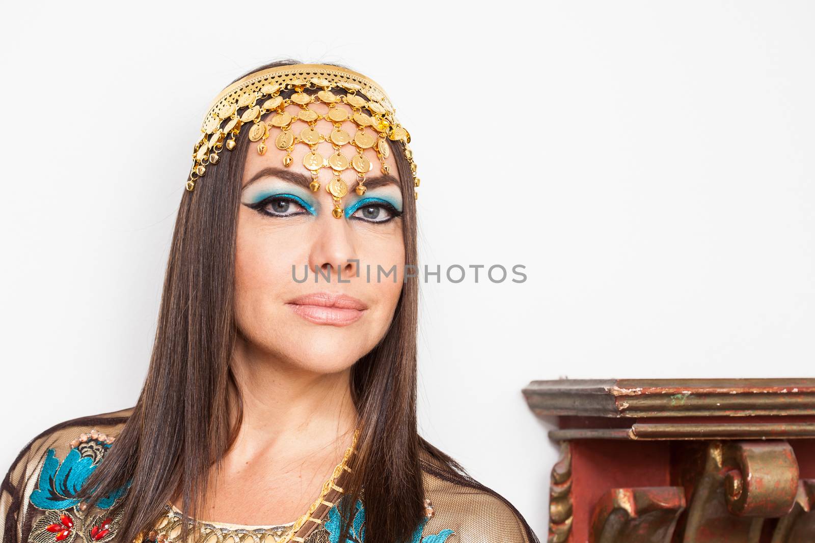 Woman dressed as Cleopatra for Halloween by anamejia18