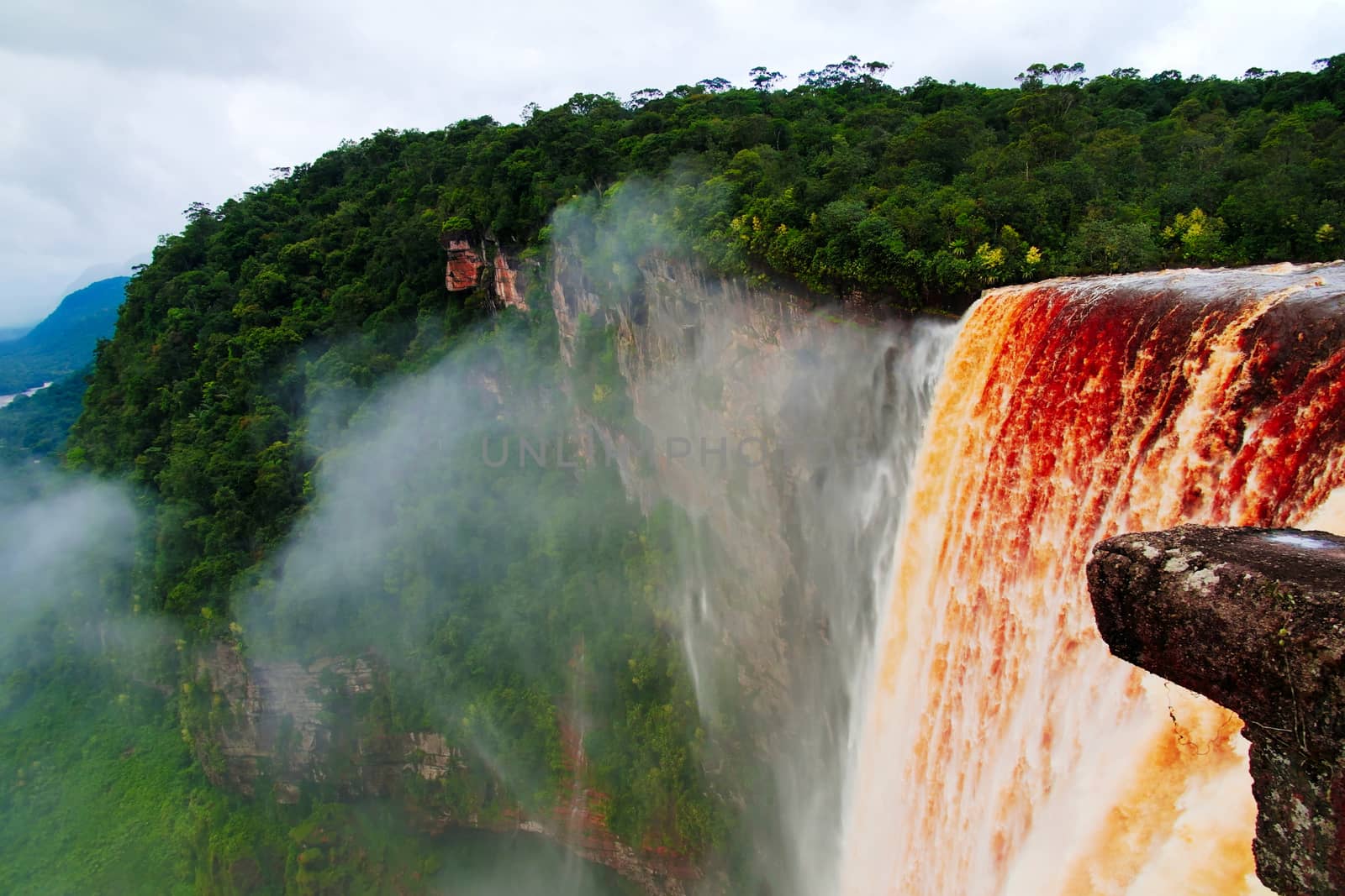 Kaieteur waterfall, one of the tallest falls in the world, Potaro river Guyana by homocosmicos