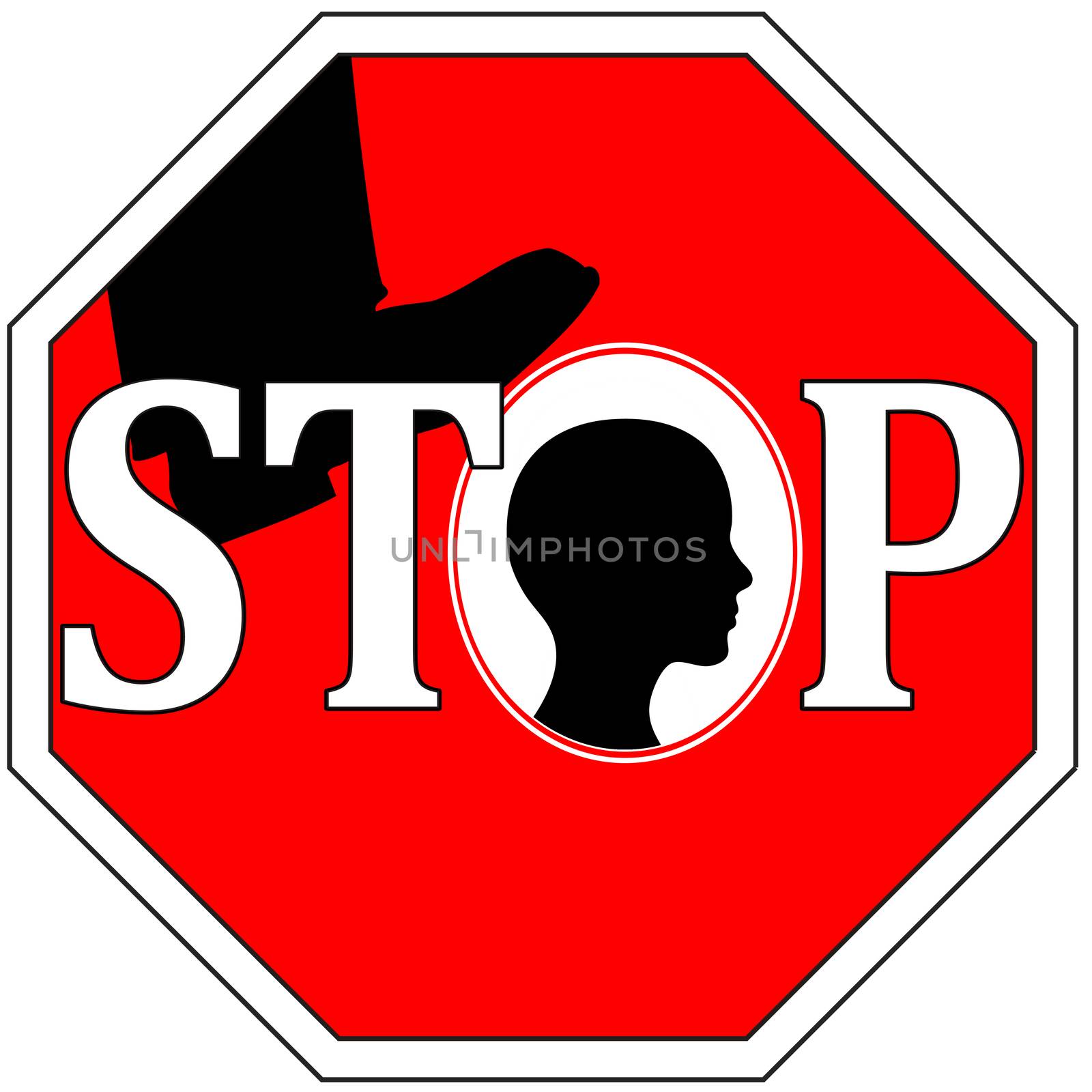Stop violence against women by Bambara