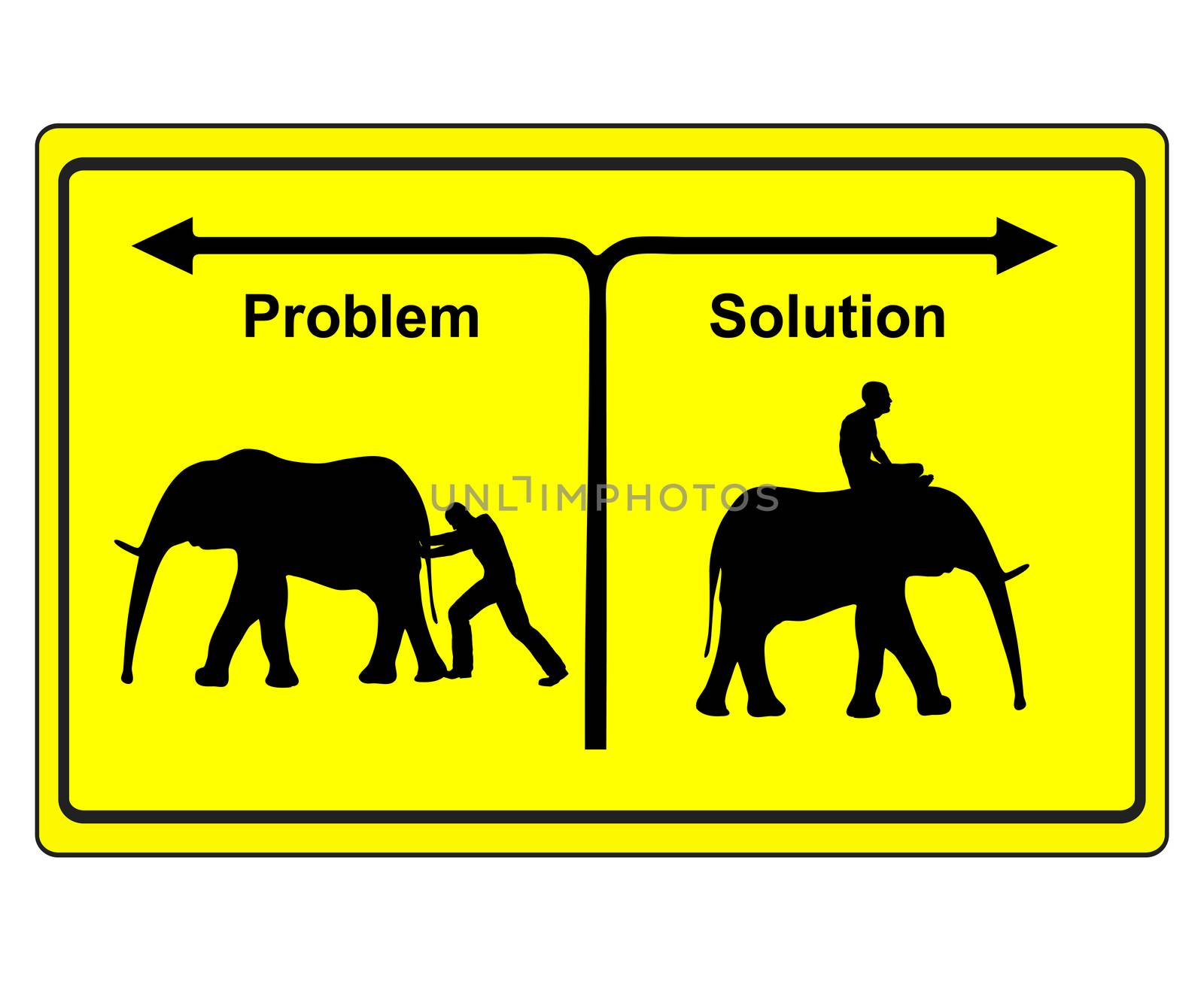 Problem versus Solution by Bambara