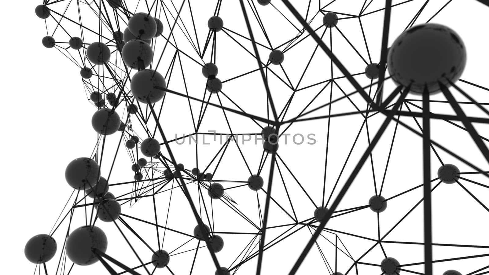 Linking spheres. Network or internet communication by cherezoff