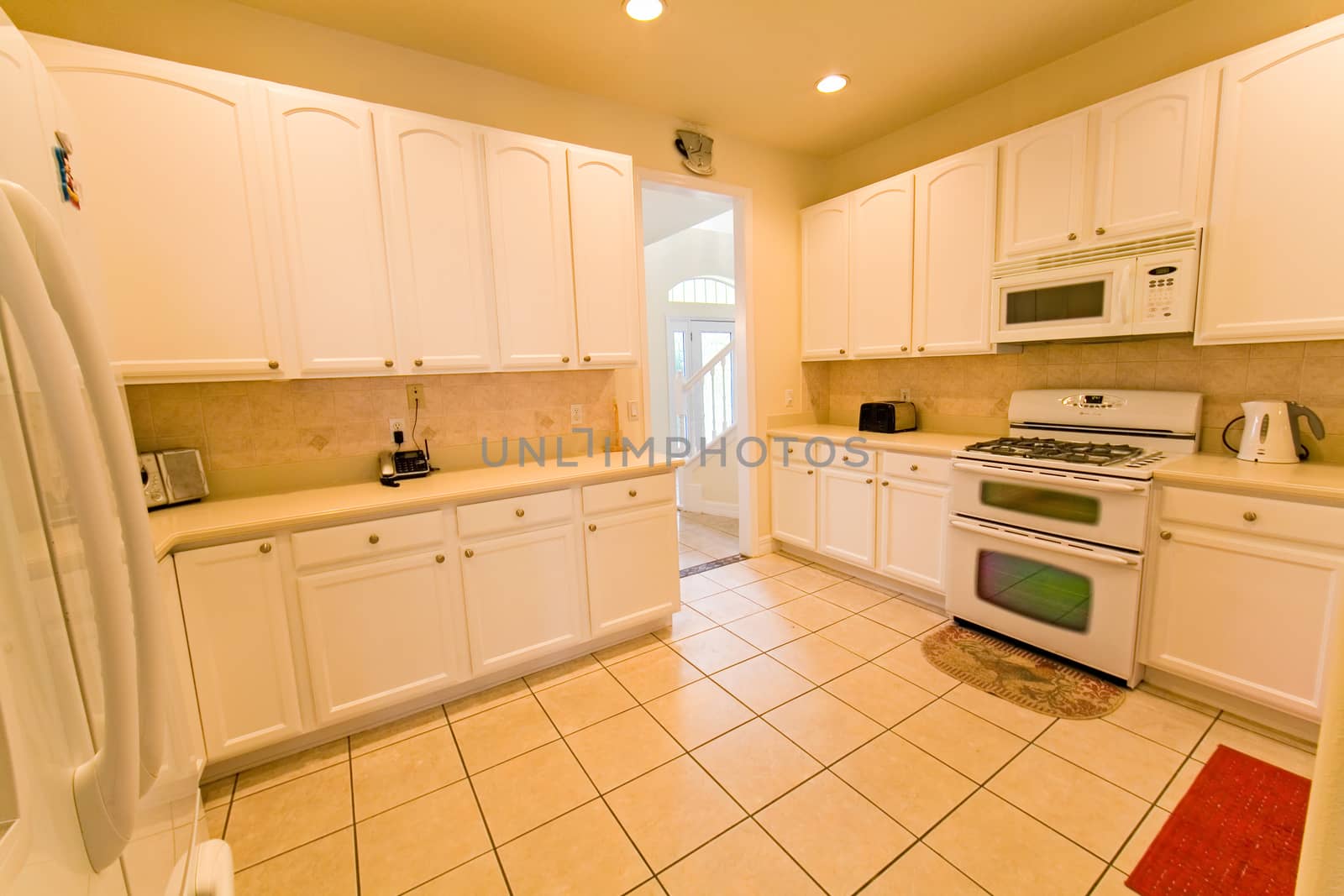 An interior photo of a kitchen in a home