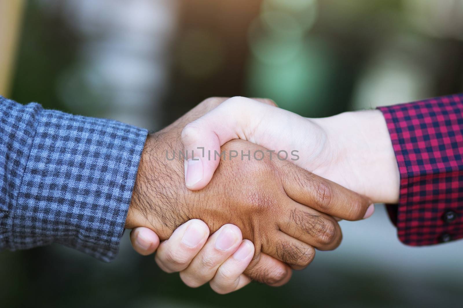 Business Shaking hands greetings by boytaro1428@gmail.com