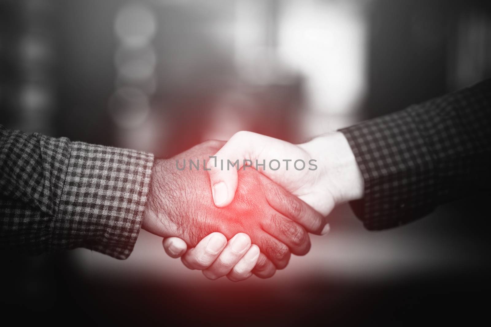 Business Shaking hands greetings