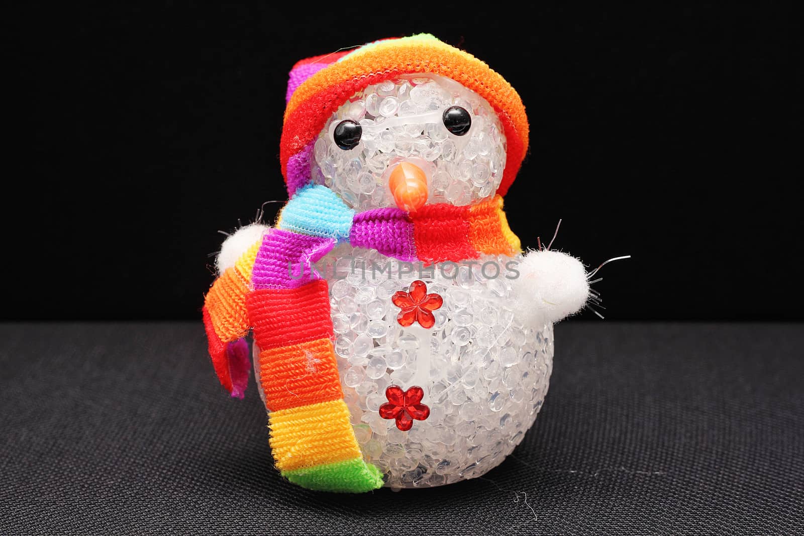 Toy decoration snowman souvenir. by andsst