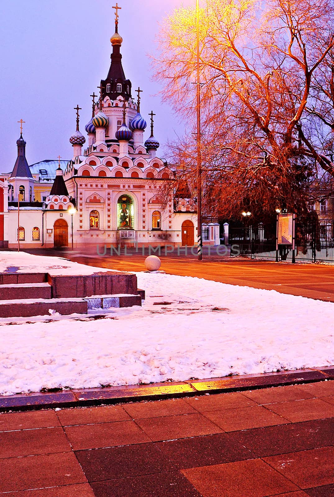 Christian Orthodox church "Soothe My Sorrows" in the city of Saratov.