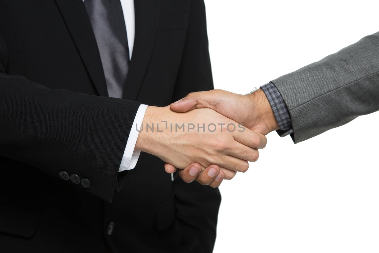 Good deal. Close-up of handshaking. Smooth business. by boytaro1428@gmail.com