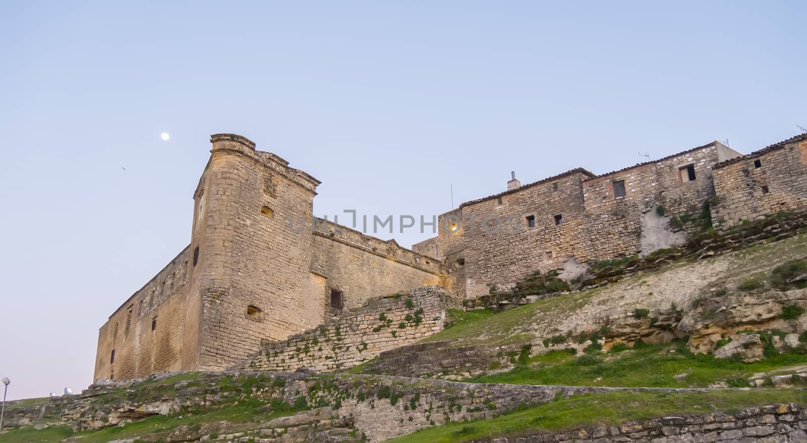 Sabiote village castle, Jaen, Spain by max8xam