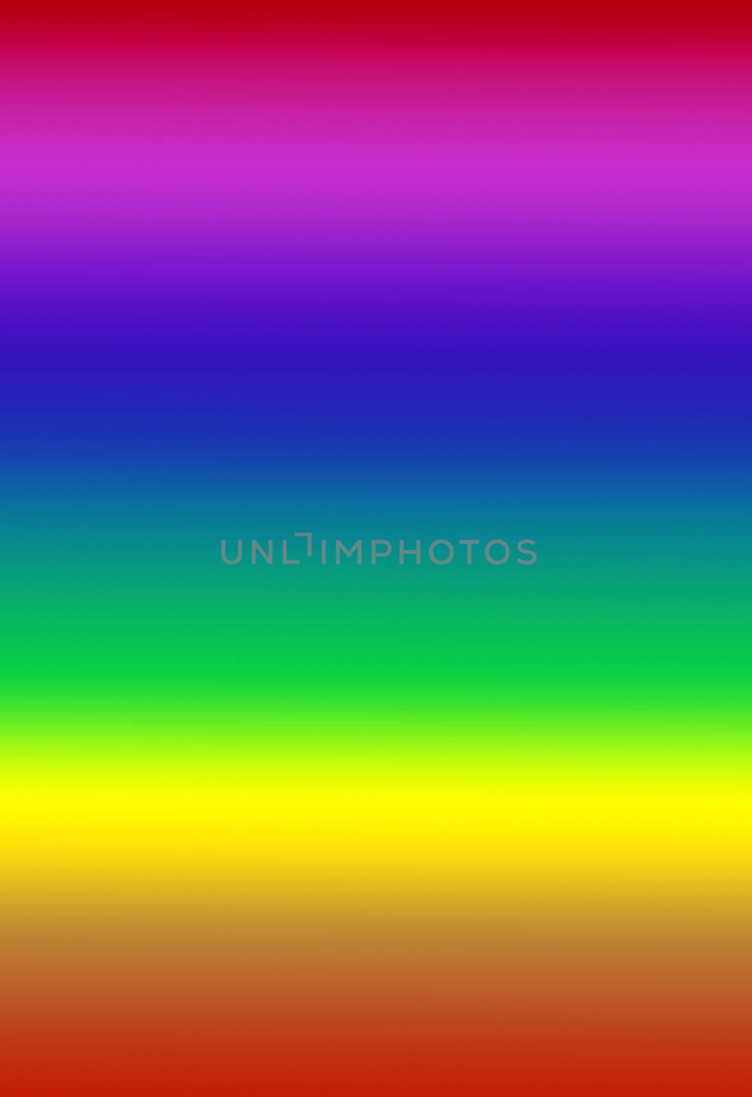 Rainbow spectral gradient. Color spectrum diagram background