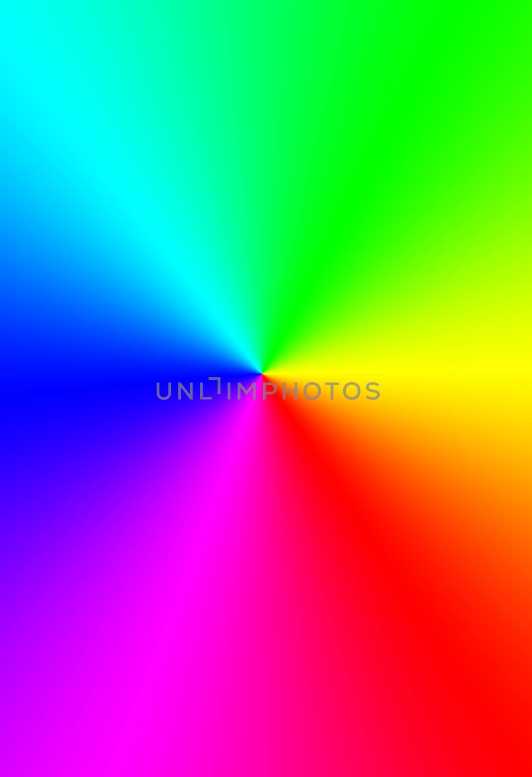 Rainbow spectral gradient. Color spectrum diagram background