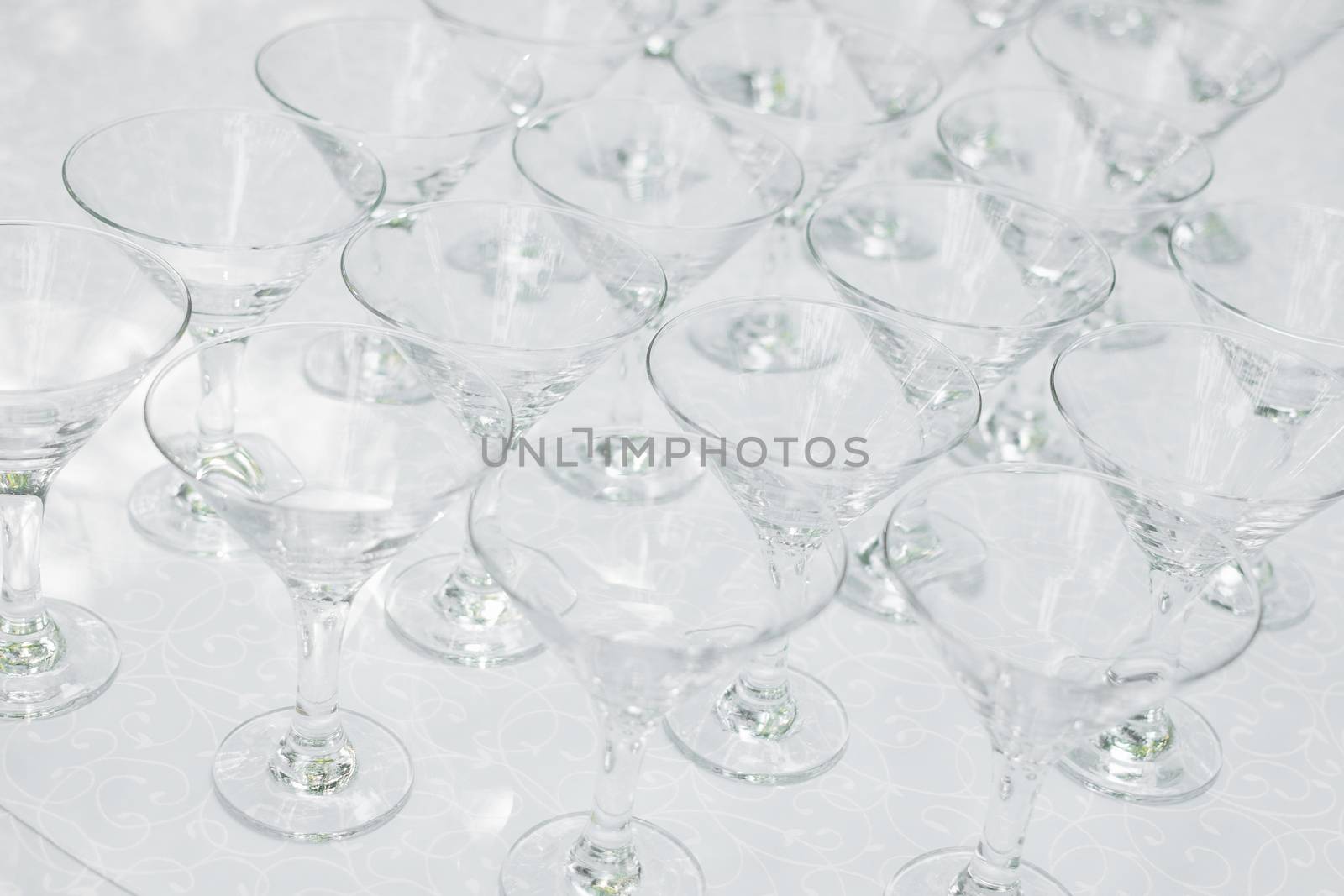 waiters poured into glasses of wine and champagne by 3KStudio