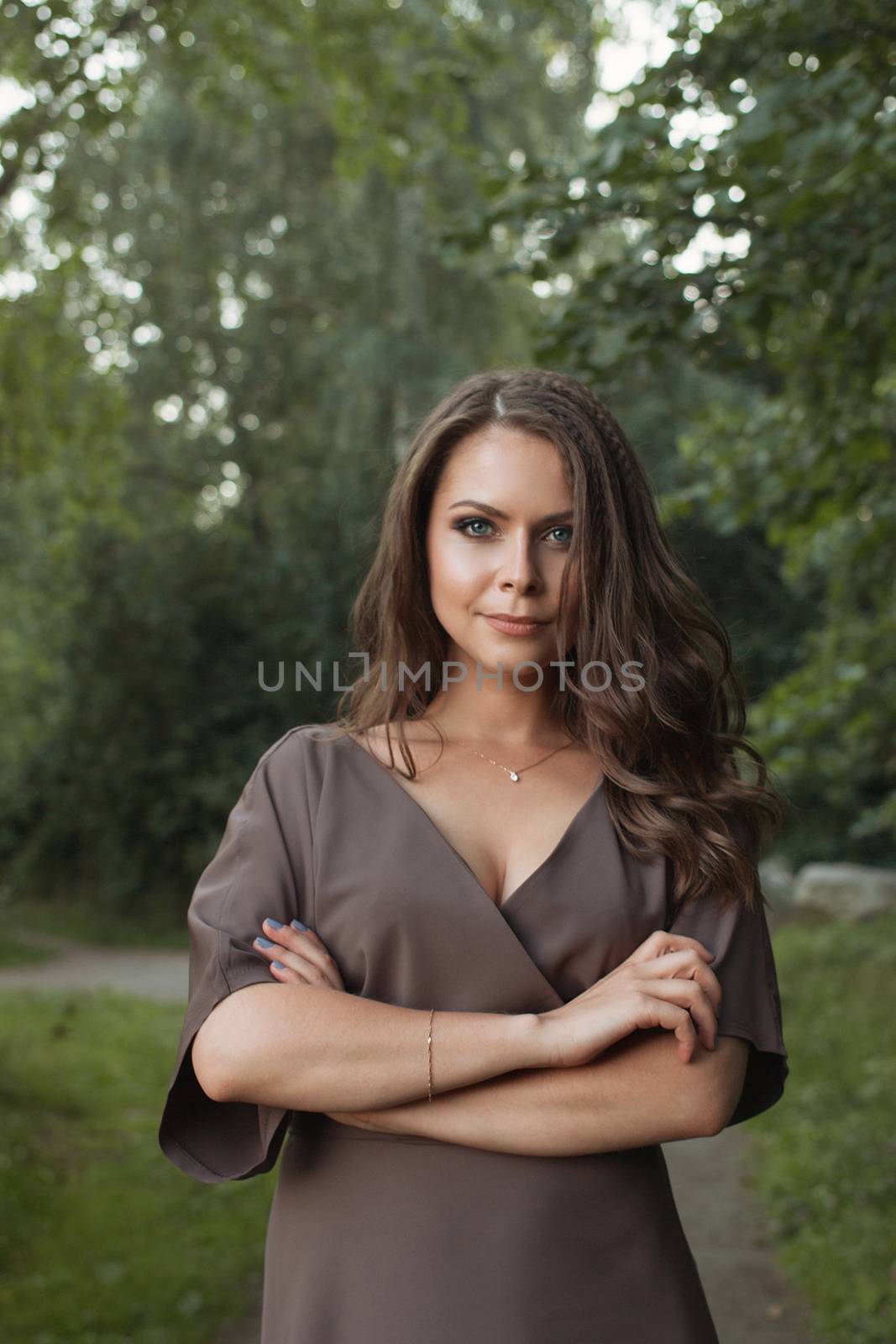 Autumn Woman Fashion Portrait. Fall. Beautiful Girl. by 3KStudio