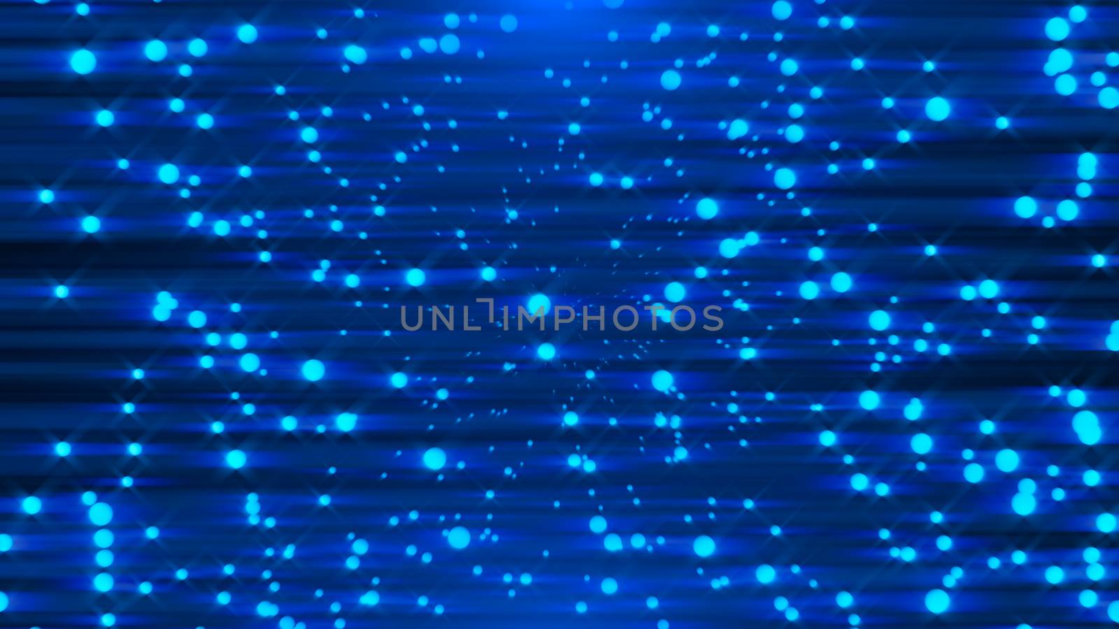 Abstract blue shiny background. Digital illustration. 3d rendering