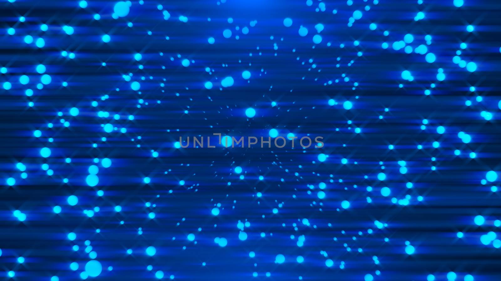 Abstract blue shiny background. Digital illustration. 3d rendering