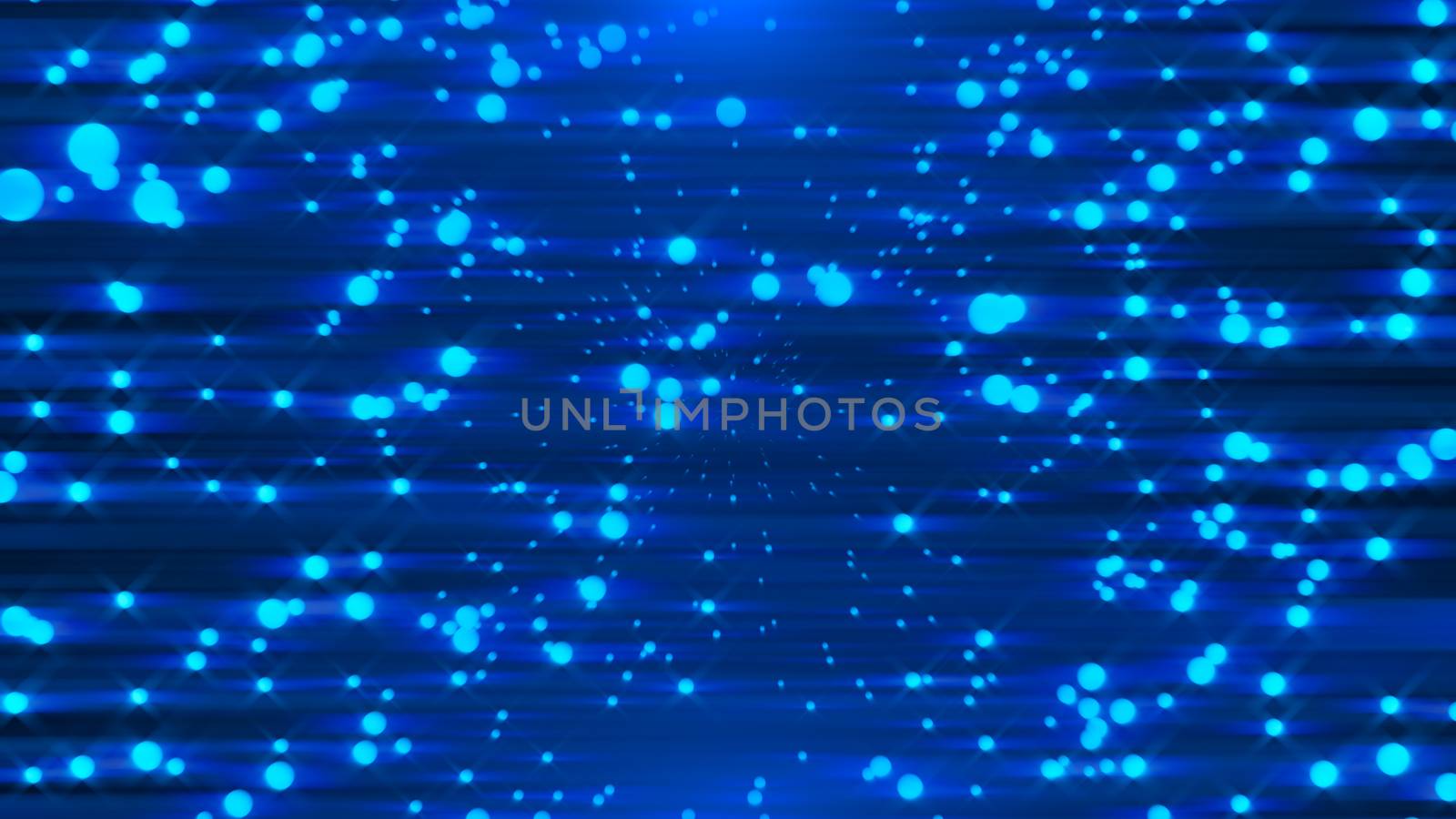 Abstract blue shiny background. Digital illustration. 3d rendering