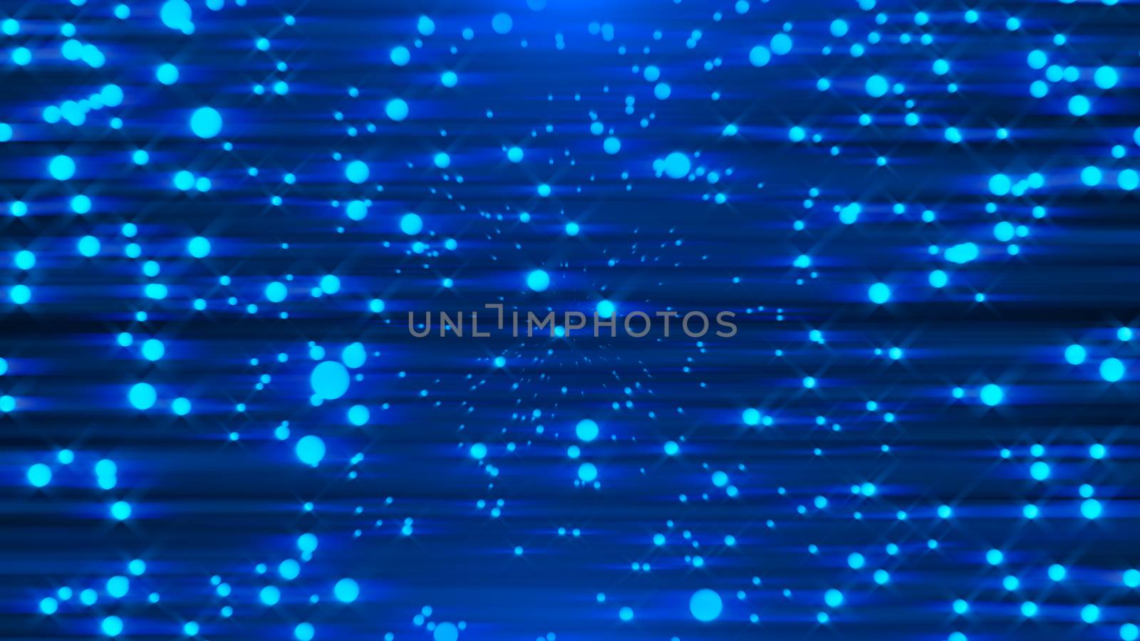 Abstract blue shiny background. Digital illustration. 3d rendering