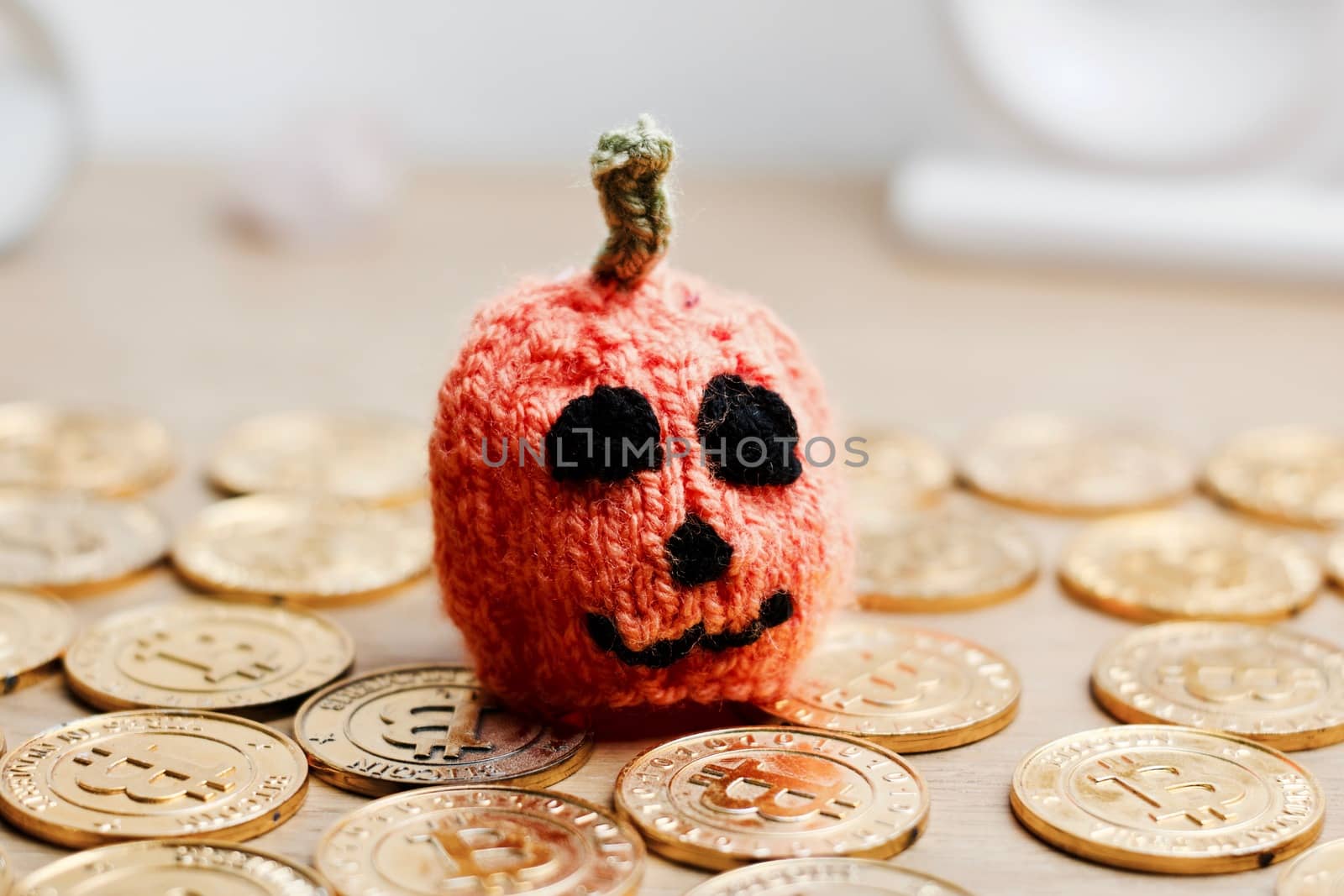 Bitcoin halloween coin by adriantoday