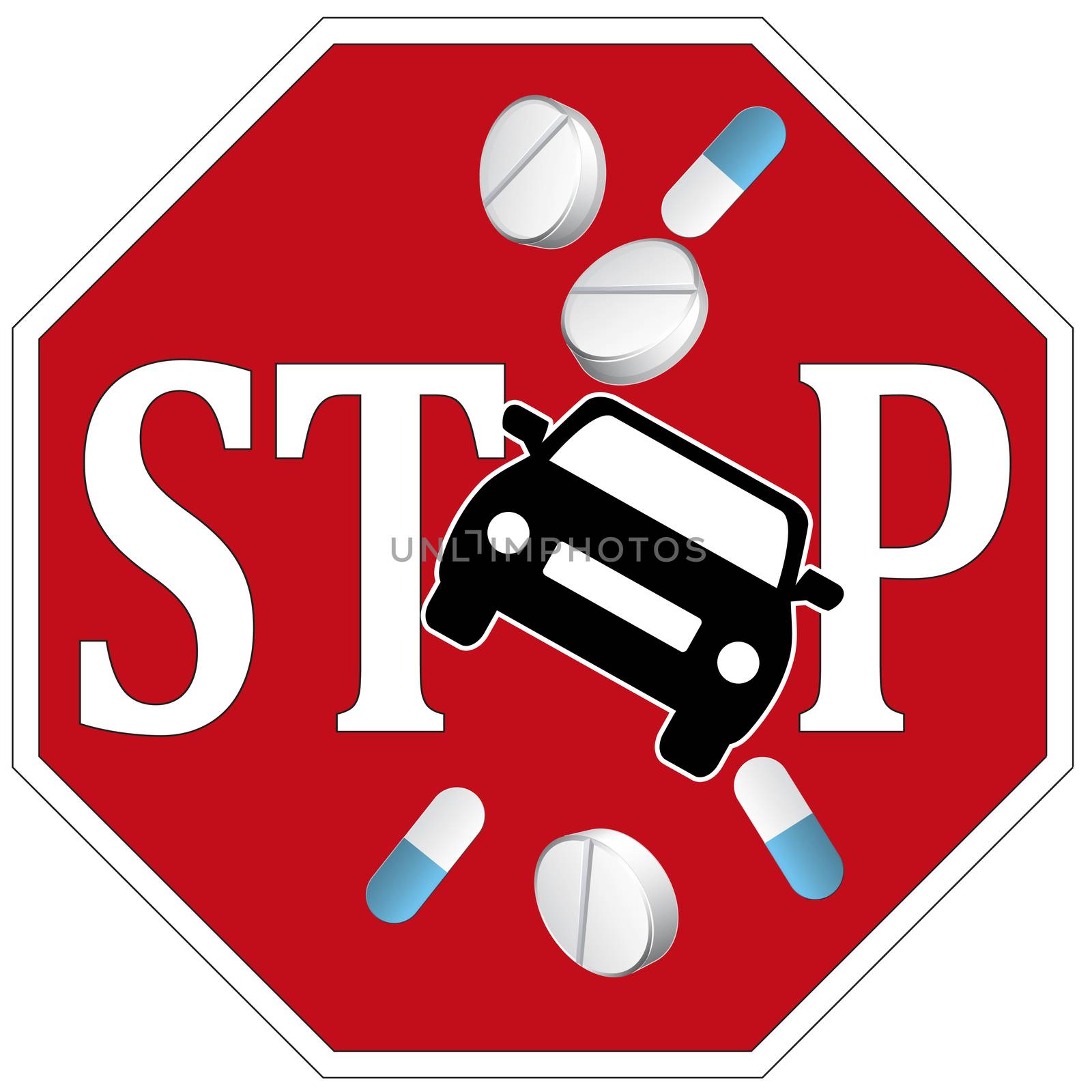 Stop Driving with Drugs by Bambara