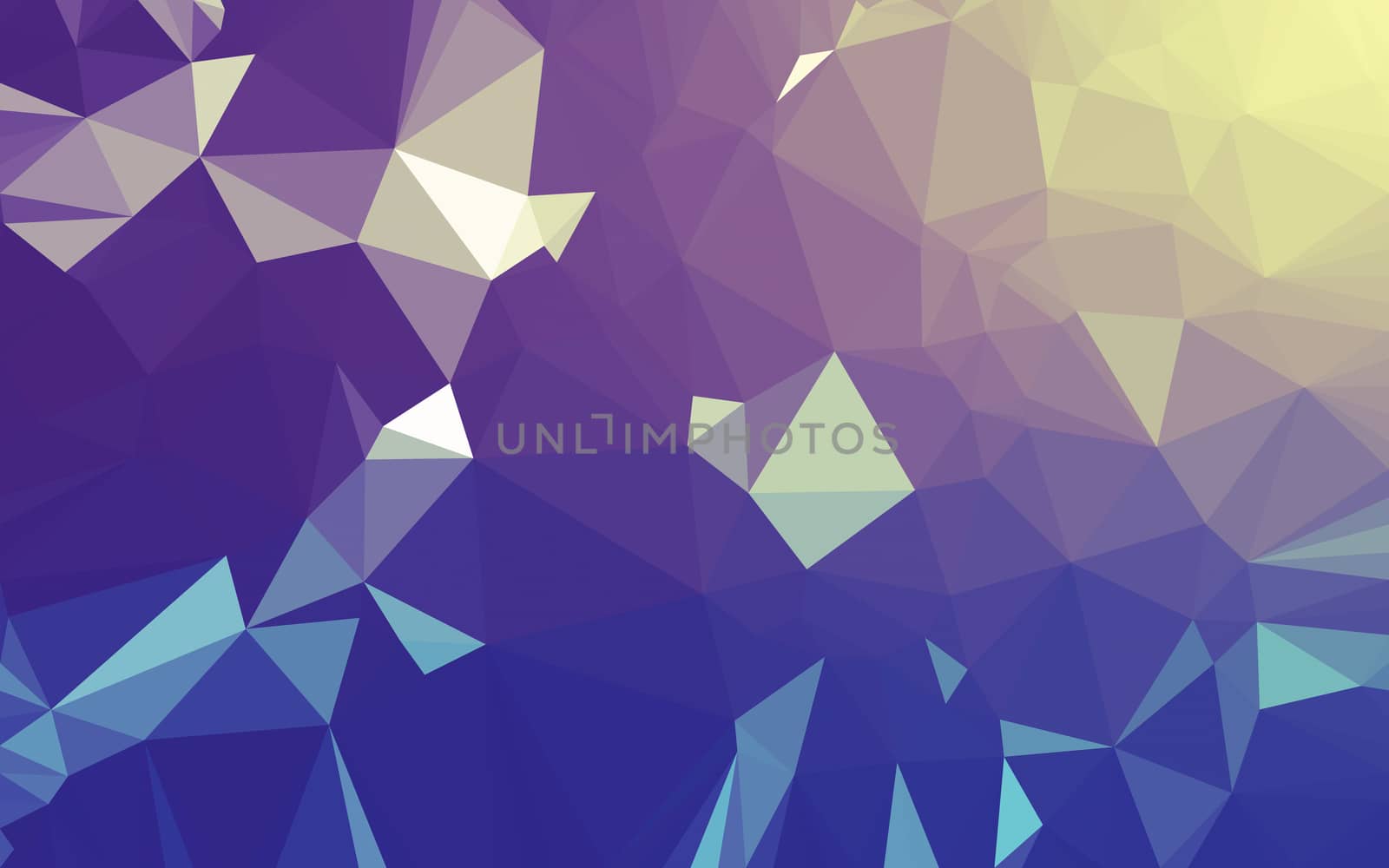 Abstract low poly background, geometry triangle by teerawit