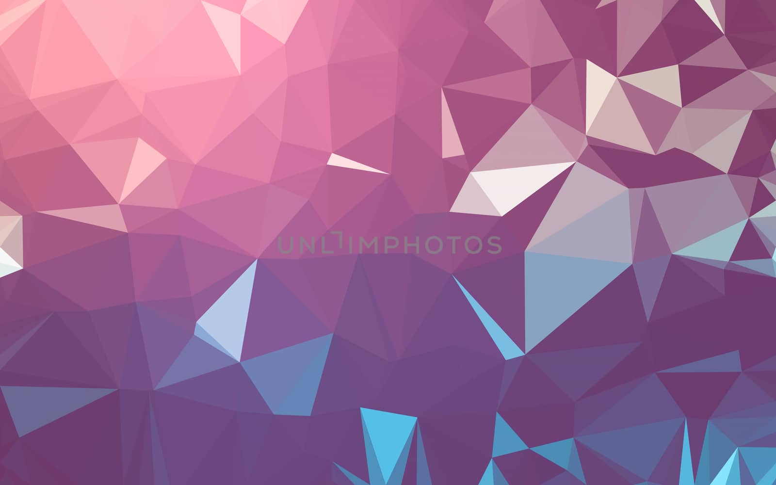 Abstract low poly background, geometry triangle by teerawit