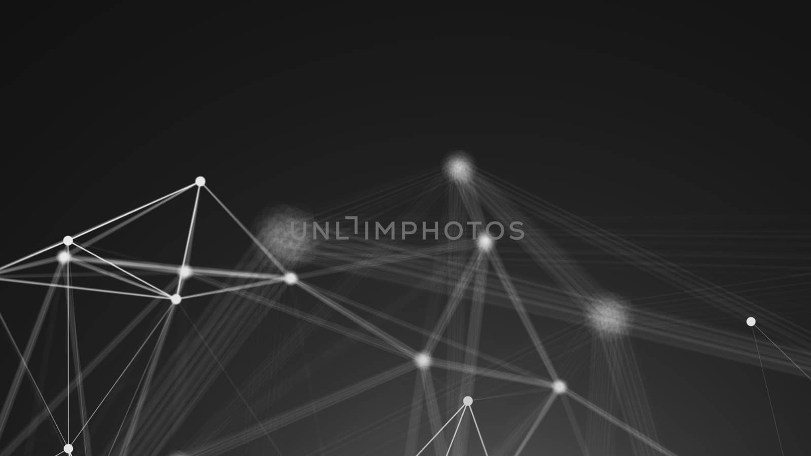 Abstract connection dots. Technology background. Digital illustration. Network concept by nolimit046