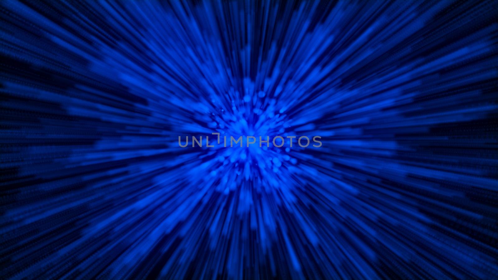 Particle or space traveling. Particle zoom background by nolimit046