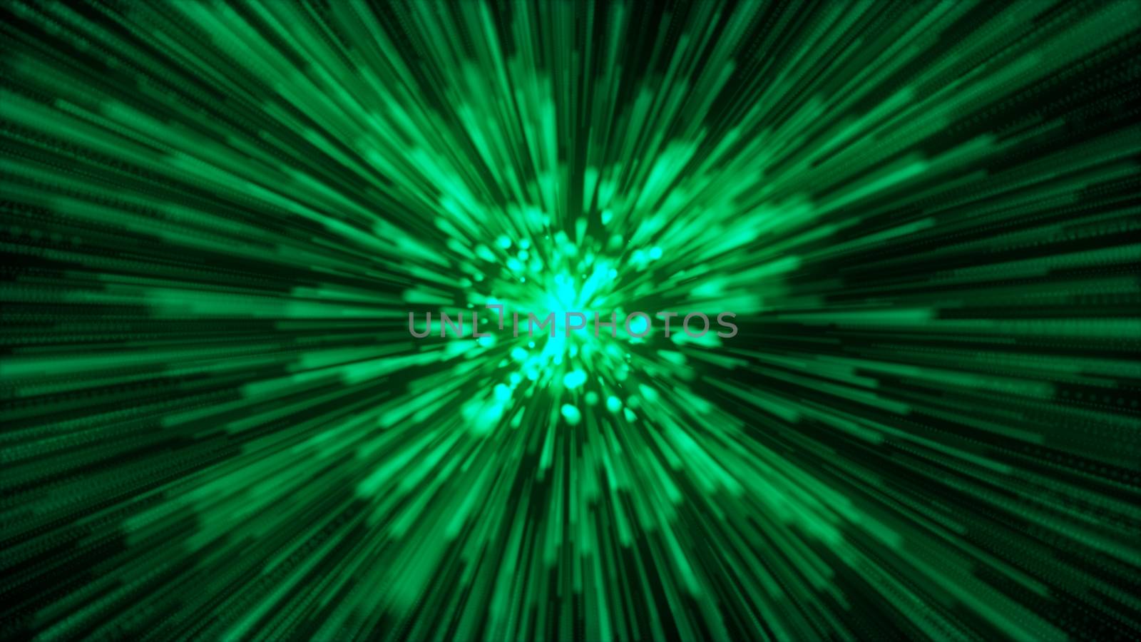 Particle or space traveling. Particle zoom background by nolimit046