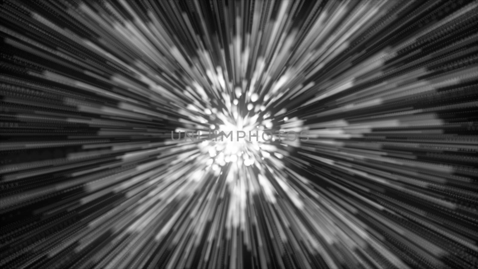 Particle or space traveling. Particle zoom background by nolimit046