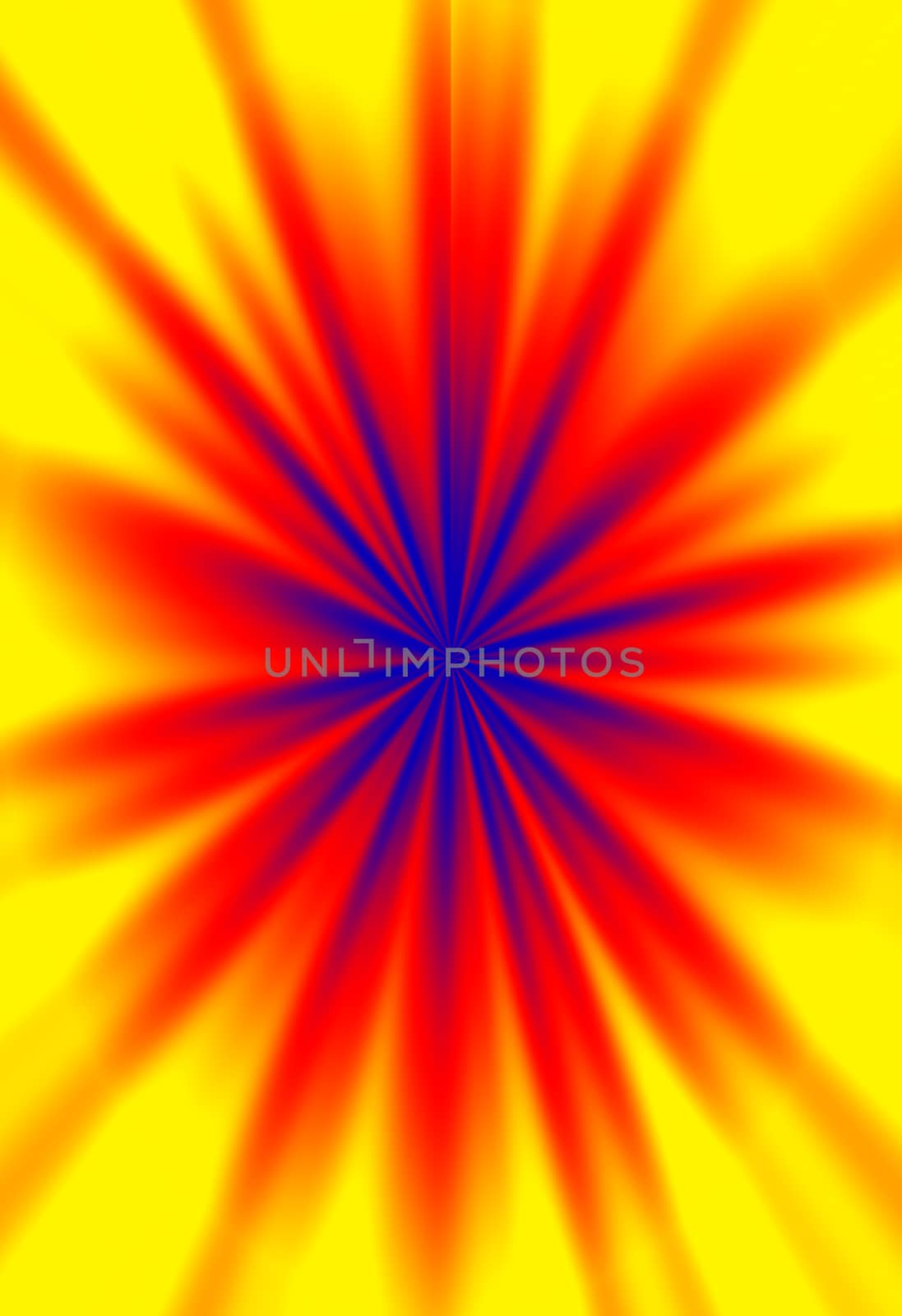 digitally created vivid colored abstract background. Like a flower illustration
