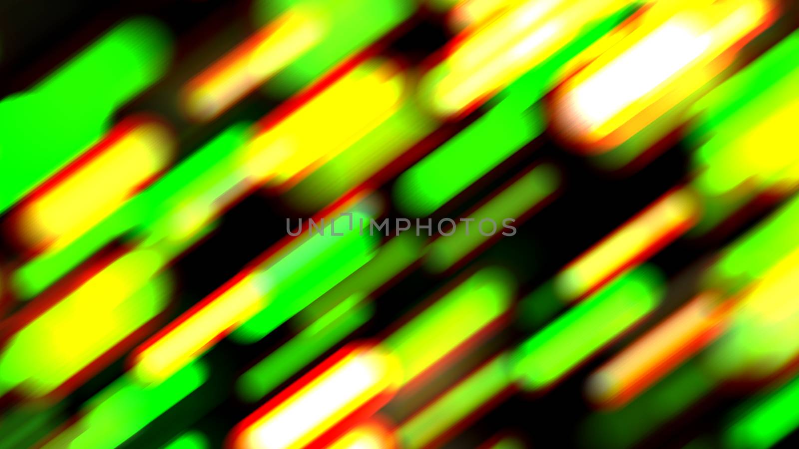 Abstract colorful light streak. Digital illustration. 3d rendering