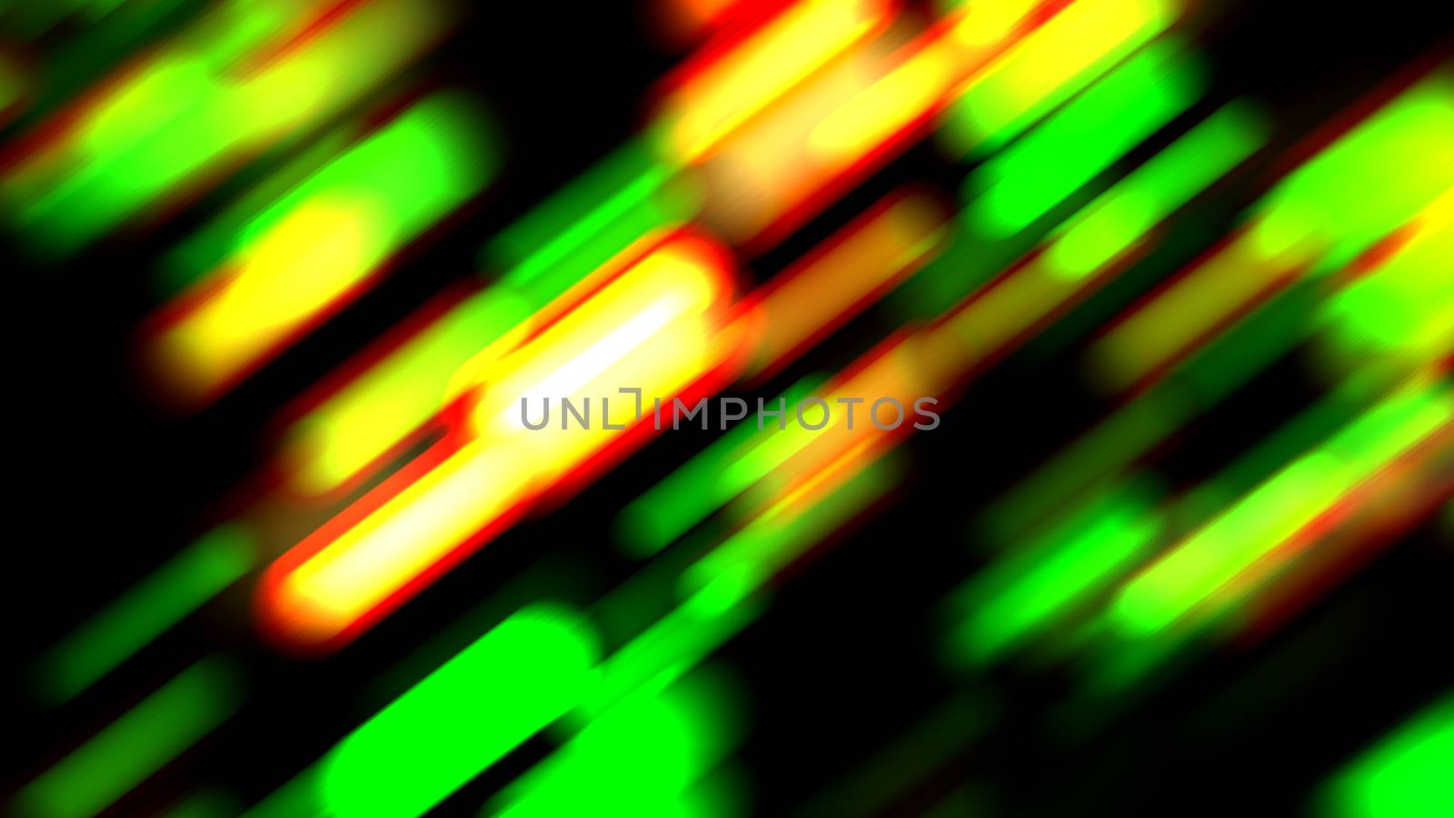 Abstract colorful light streak. Digital illustration by nolimit046