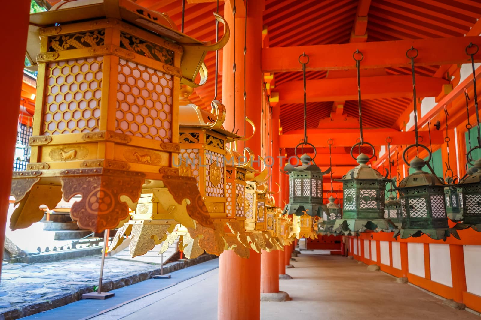 Kasuga-Taisha Shrine temple, Nara, Japan by daboost