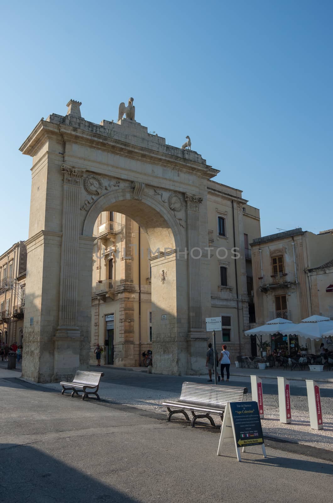 Porto Reale in Noto on Sicily. Italy by Smoke666