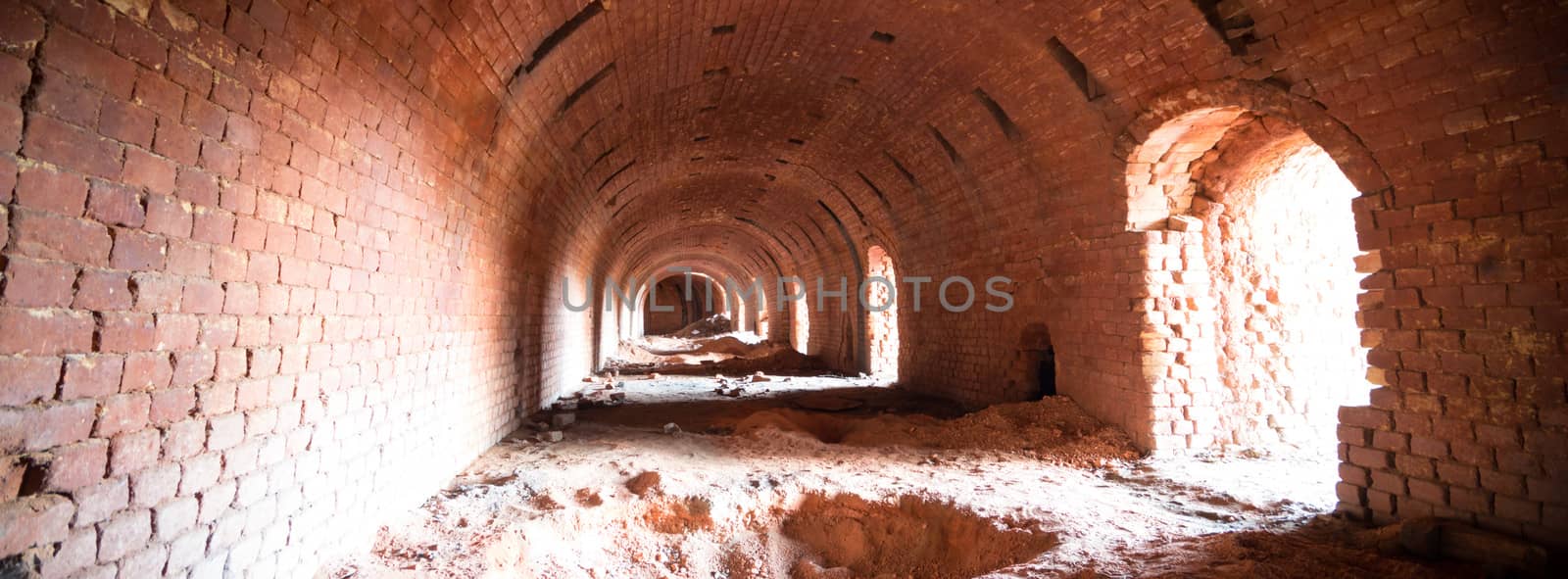ruins of a very heavily polluted industrial factory, industrial series