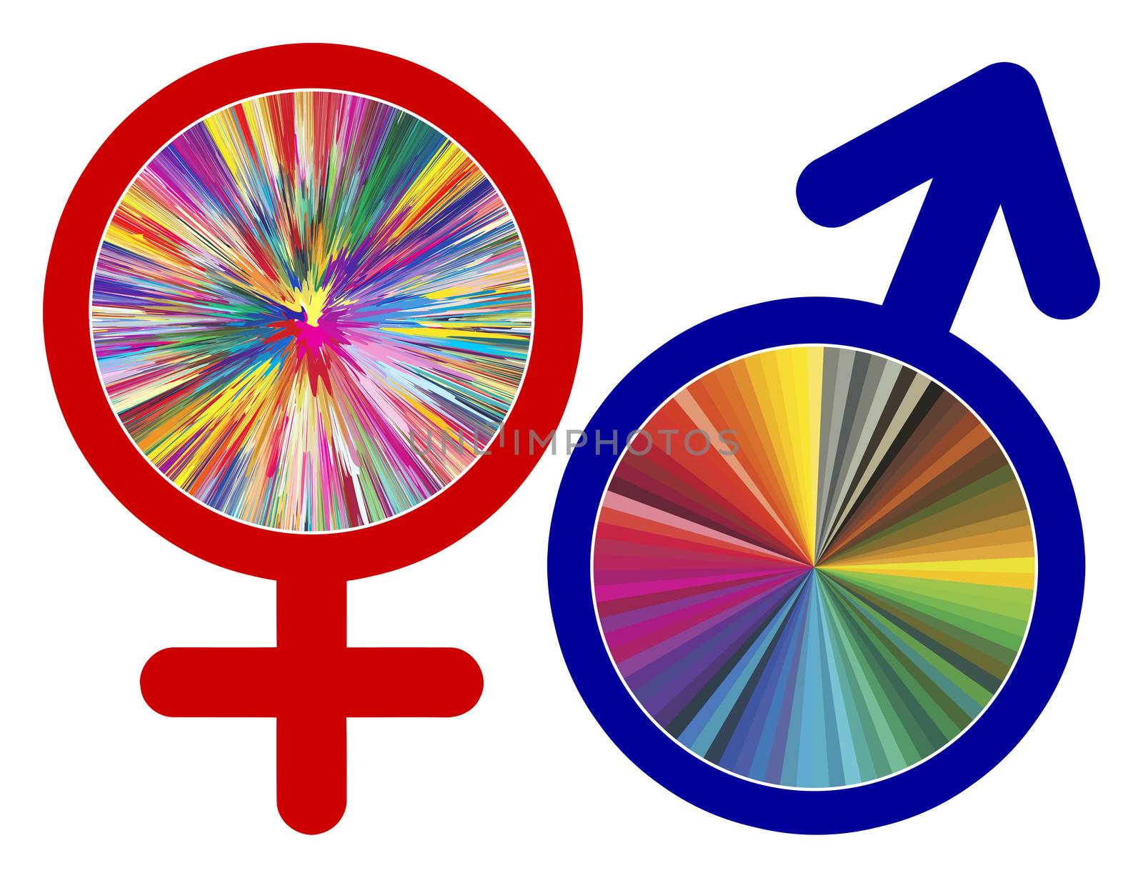 Color Perception and Gender. Man and woman seem to have different natural talents for colors