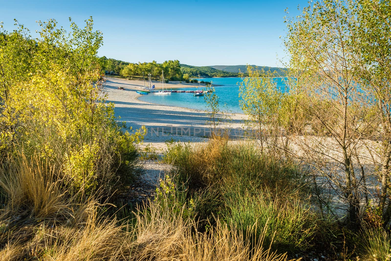 Sainte Croix lake in France