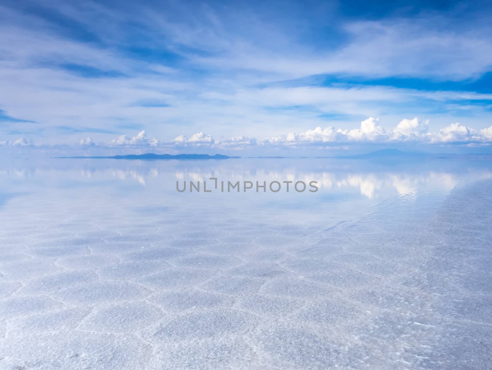 Salar de Uyuni salt white flats desert, Andes Altiplano, Bolivia