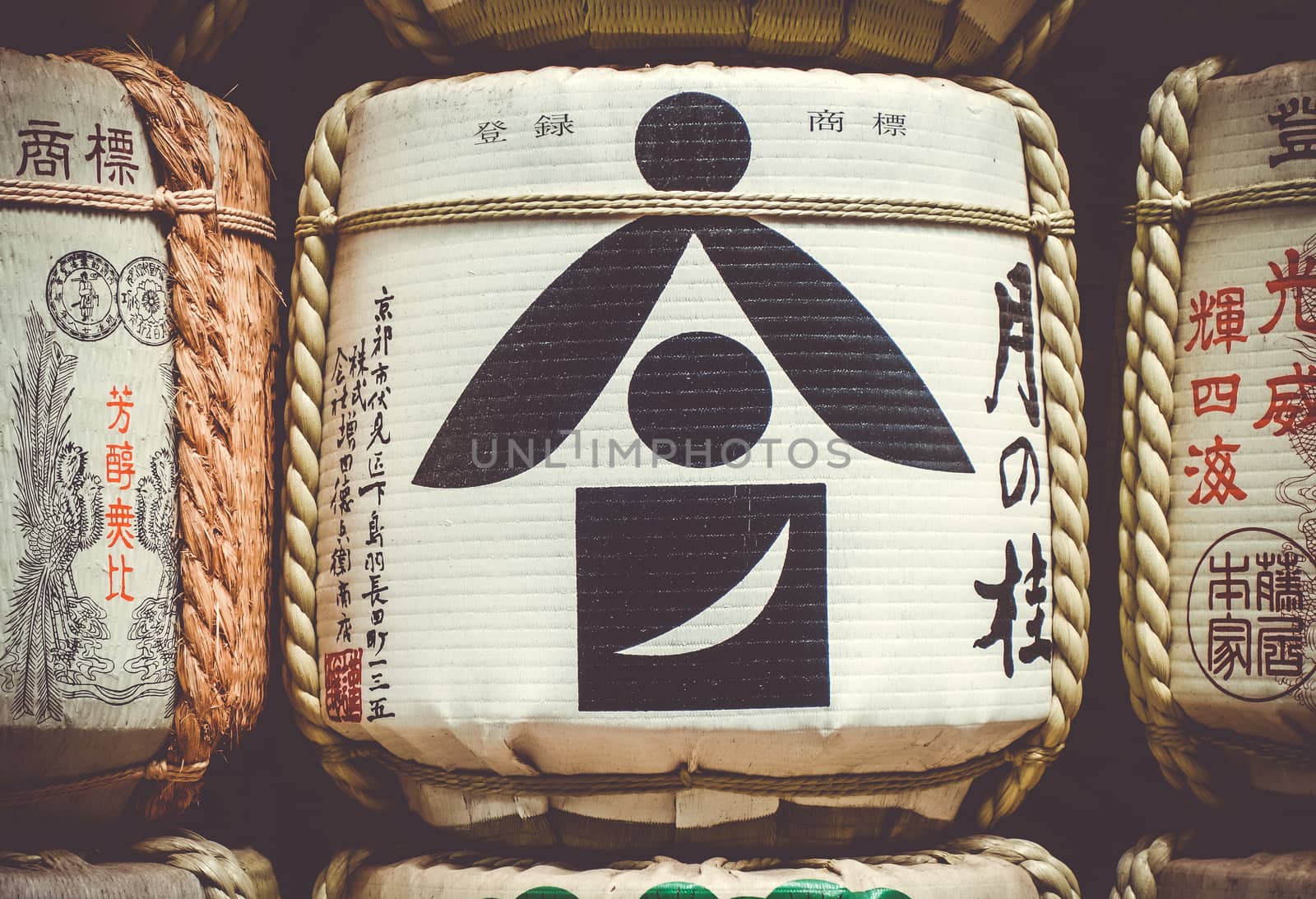 Kazaridaru barrels in Yoyogi park, Tokyo, Japan by daboost