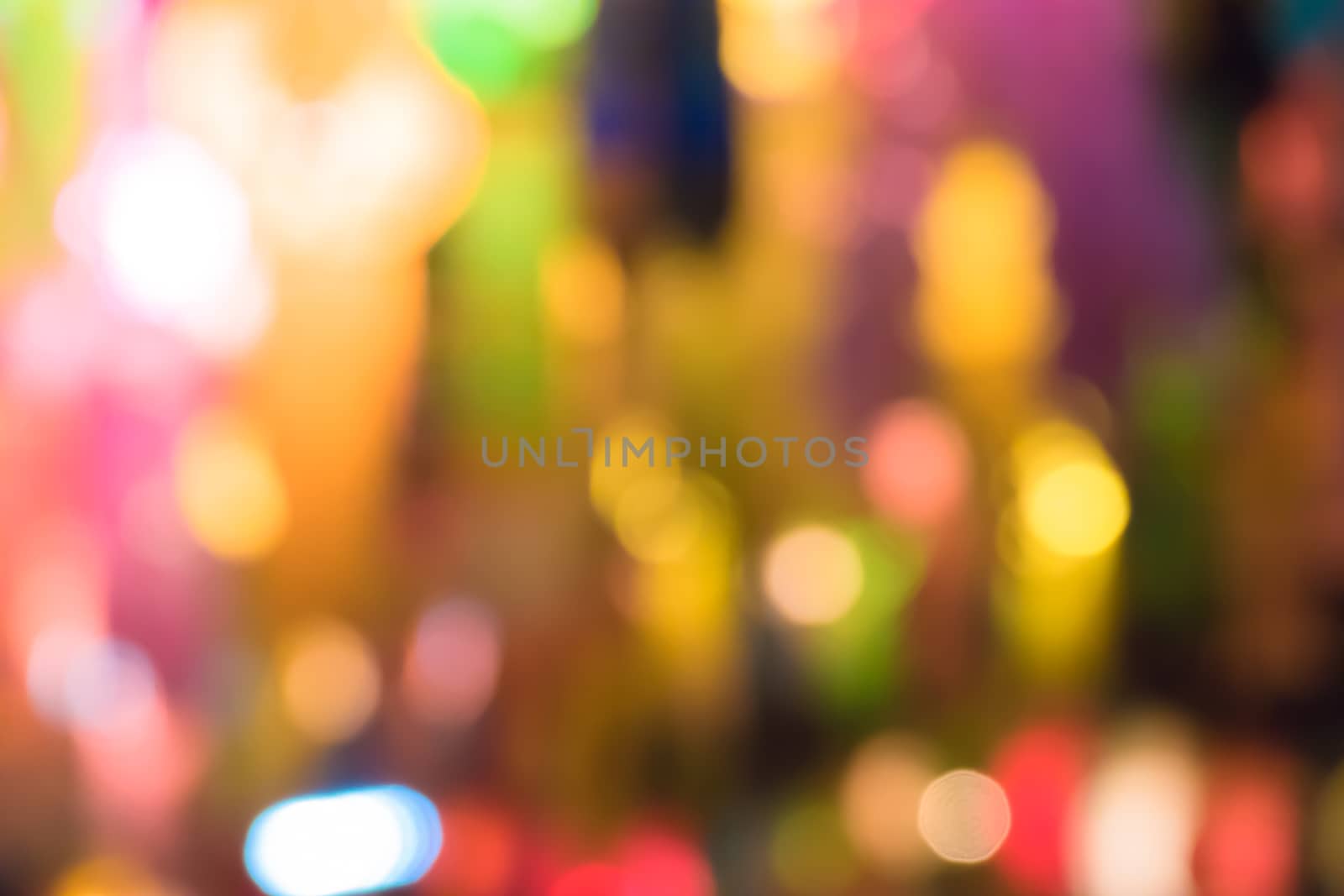 Colorful abstract defocused blur background.  by teerawit