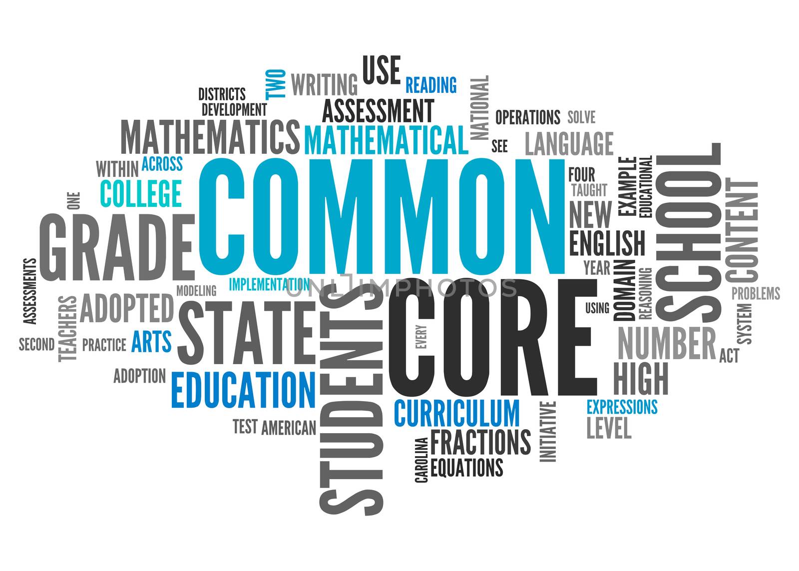 Word Cloud Common Core by mindscanner