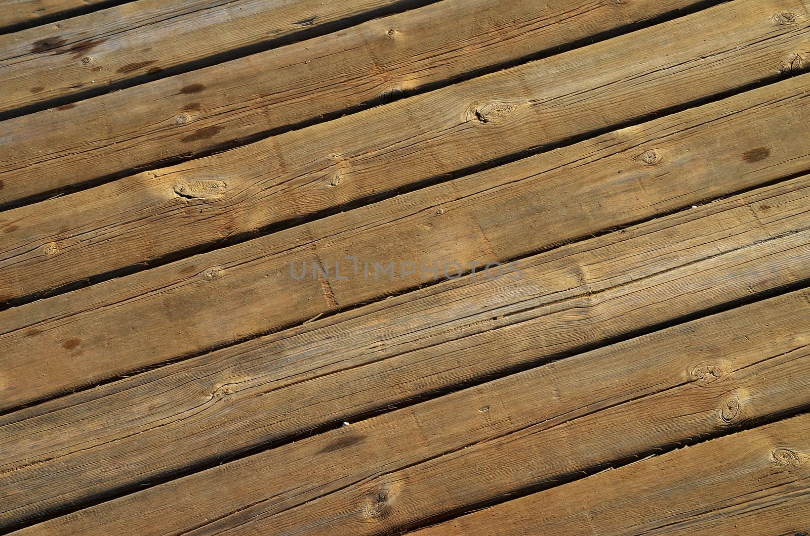 Big Brown close up of wall made of wooden planks