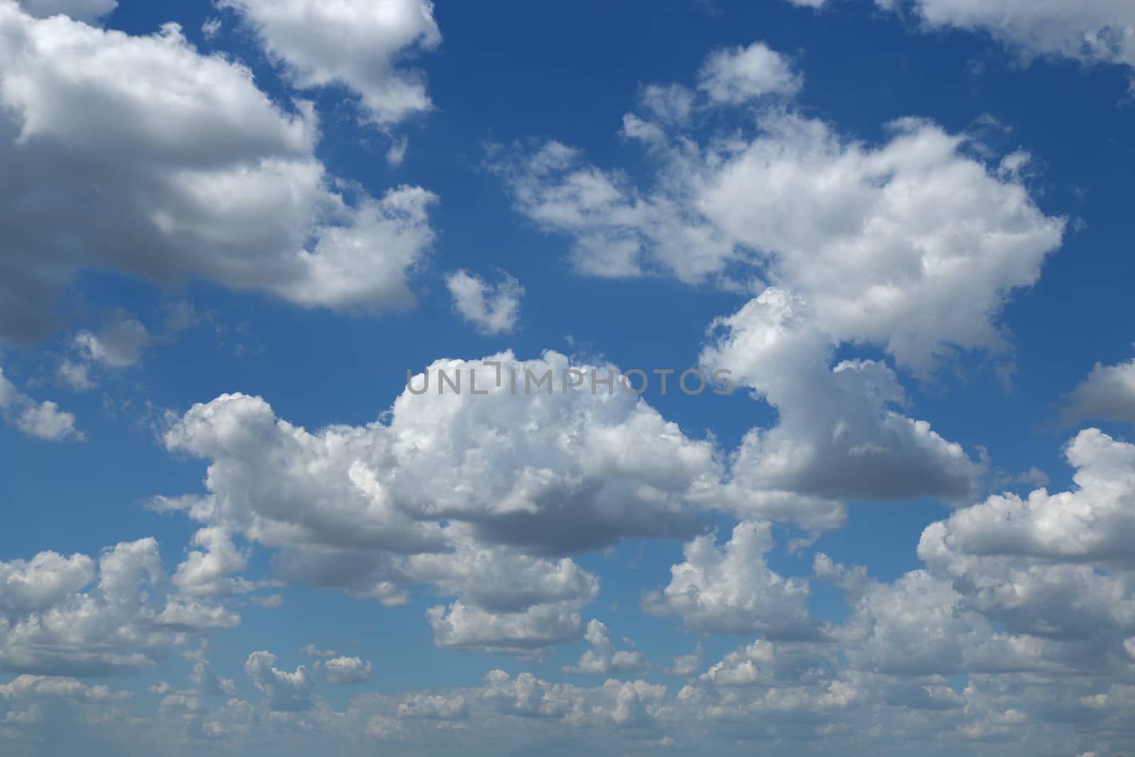 Blue sky with clouds background, sky with clouds