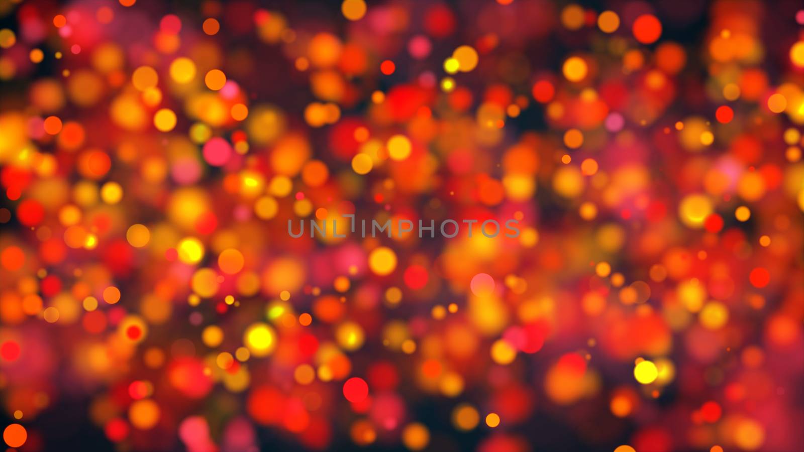 colorful Bokeh Background. 3d rendered by nolimit046