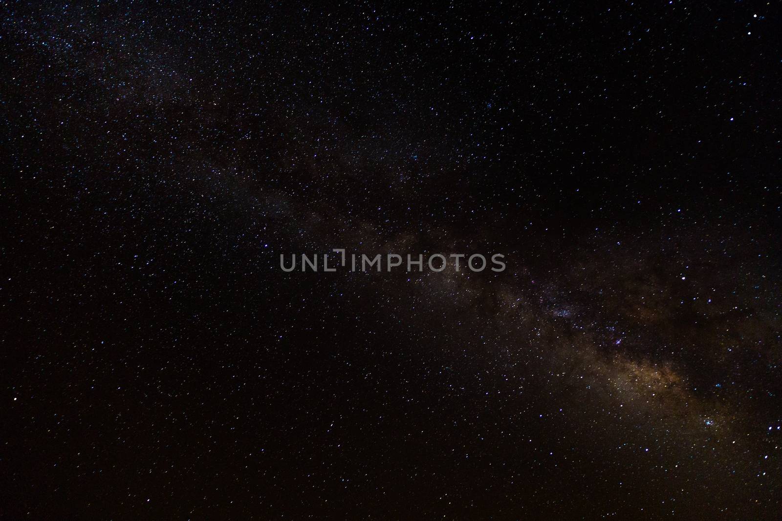 milky way, landscape of the night sky